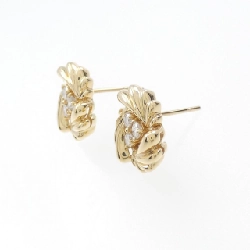 Bông tai kim cương 750YG/K18YG - Hàng hiệu Authentic 868715