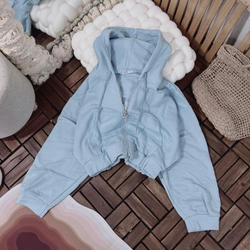 Áo khoác nỉ hoodie dây kéo hàng mới  379051