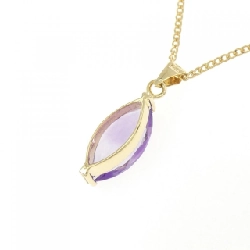 K18YG Amethyst Necklace - Hàng hiệu Authentic 860680