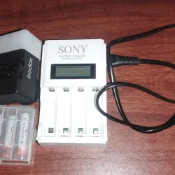 Flash godox im30 + tản sáng + sạc + 4 pin 3A 995460