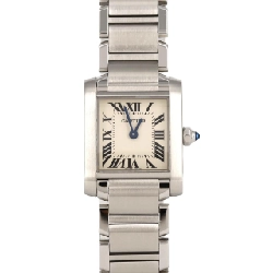Cartier Tank Française SM W51008Q3 SS Quartz - Hàng hiệu Chính hãng