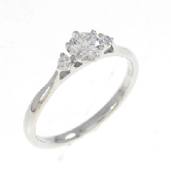 Nhẫn kim cương PT950 0.306CT G VVS2 3EXT H＆C - Hàng hiệu Chính hãng