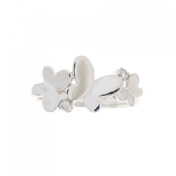 Nhẫn kim cương bướm K18WG 0.03CT 668267