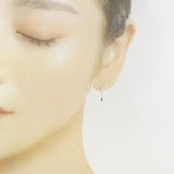 K18WG Bông tai kim cương 0.10CT - Hàng hiệu Chính hãng 875370