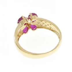 Nhẫn ruby hoa K18YG 1.50CT 667874