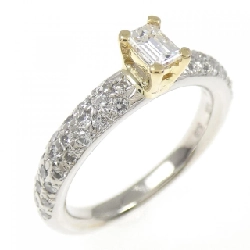 Nhẫn kim cương PT900/K18YG 0.75CT