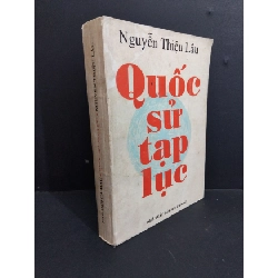 [Phiên Chợ Sách Cũ] Quốc sử tạp lục 1994 2303