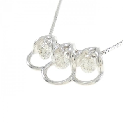 K18WG Dây chuyền kim cương 0.80CT - Hàng hiệu Chính hãng 861348