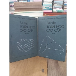 Bài tập toán học cao cấp  - P. E. Danko và cộng sự 524659