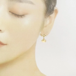 Bông tai 750YG Ruy băng × Du thuyền - Hàng hiệu Chính hãng 868655