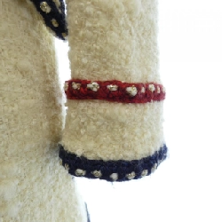 【Khuyến mãi】Áo khoác không cổ CHANEL 636871