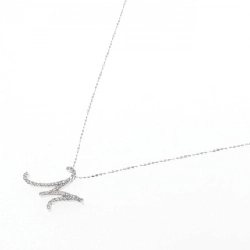 Dây chuyền Seiren Azuro Initial 0.21CT - Hàng hiệu Authentic 841481