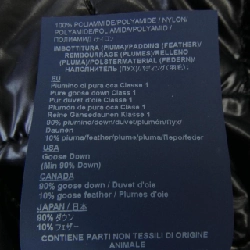 Herno PI0769D Áo khoác lông - Hàng hiệu Authentic 809345