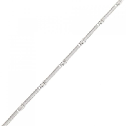 K18WG Vòng tay kim cương 0.20CT - Hàng hiệu Chính hãng 878090