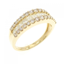 Nhẫn kim cương K18YG 1.00CT - Hàng hiệu Chính hãng