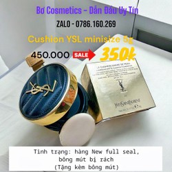 Cushion YSL Minisize 5g [Bông mút bị rách] 192653