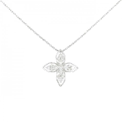 Dây chuyền kim cương hoa PT950/PT850 0.55CT - Hàng hiệu Chính hãng