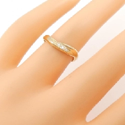 Nhẫn kim cương K18YG - Hàng hiệu Chính hãng 855539