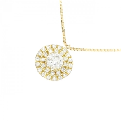 Dây chuyền kim cương K18YG 0.253CT H SI2 Good - Hàng hiệu Chính hãng 875482