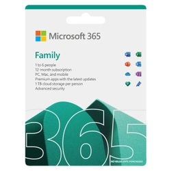 Phần mềm Microsoft 365 Family | 6 Users | 1TB/User | 365 ngày – Hàng chính hãng