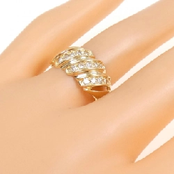 Nhẫn kim cương K18YG 0.30CT 669775