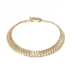 K18YG Vòng tay - Hàng hiệu Chính hãng 873718