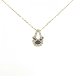 K18YG/K18WG Sapphire Necklace - Hàng hiệu Authentic