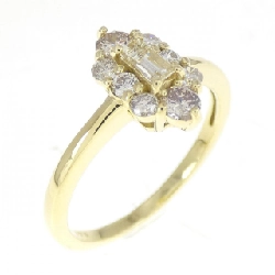 Nhẫn kim cương K18YG 0.51CT - Hàng hiệu Authentic