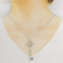 Dây chuyền chìa khóa vương miện Tiffany - Hàng hiệu Authentic 839808