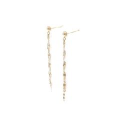 K18YG Bông tai - Hàng hiệu Authentic 870470