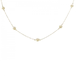 Dây chuyền kim cương K18YG 0.04CT - Hàng hiệu Chính hãng