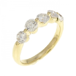 Nhẫn kim cương K18YG 1.00CT