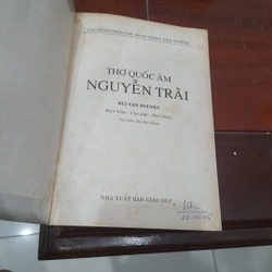 Thơ Quốc Âm NGUYỄN TRÃI (Bùi Văn Nguyên biên khảo, chú giải, giới thiệu) 278924