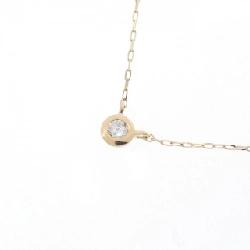 K18YG Solitaire Dây chuyền kim cương 0.05CT - Hàng hiệu Chính hãng 864831