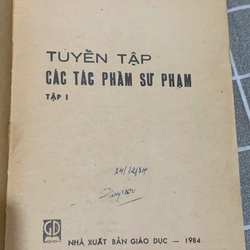 Tuyển tập các tác phẩm sư phạm - tập 1 545129