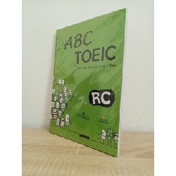 ABC TOEIC RC - Reading Comprehension (Không CD) Park Hye Yeong , Jeong Ji Won New 100% HCM.ASB0707 64313
