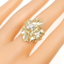 Nhẫn kim cương K18YG/PT900 0.40CT 668600