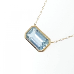 K18YG Aquamarine Necklace 1.66CT - Hàng hiệu Authentic 864038