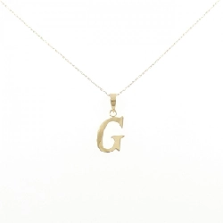 K18YG Chữ cái G Dây chuyền - Hàng hiệu Chính hãng