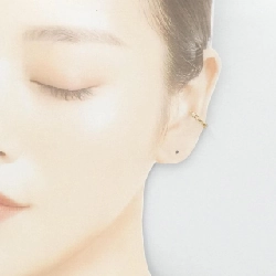 K18YG Bông tai kim cương 0.44CT một bên - Hàng hiệu Chính hãng 878520