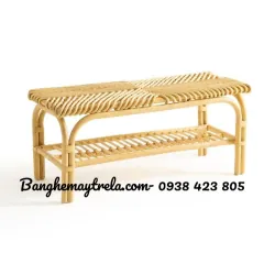 Ghế mây tự nhiên không tựa nhỏ gọn 675439