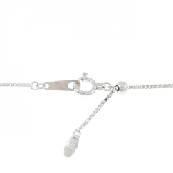 K18WG Hoa Hồng Kim Cương Dây Chuyền 0.225CT - Hàng hiệu Chính Hãng 860527