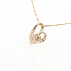 K18PG Dây chuyền trái tim kim cương 0.10CT - Hàng hiệu Chính hãng 857209