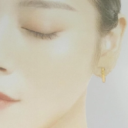 K18YG Bông tai - Hàng hiệu Authentic 861967