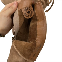 Bốt nữ Boot nữ Da lộn lót lông Hãng Camel 536293