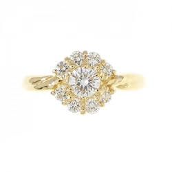 Nhẫn kim cương K18YG 0.50CT 673385