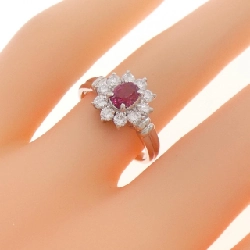 Nhẫn Ruby PT900 0.50CT - Hàng hiệu Chính hãng 850725