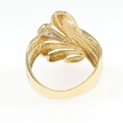 Nhẫn kim cương K18YG/PT900 667140