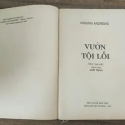 Tiểu thuyết Mỹ: VƯỜN TỘI LỖI - Tác giả: Virginia Andrews 716760