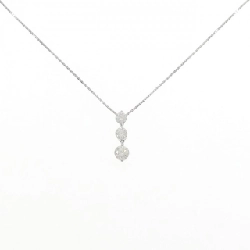 K18WG Dây chuyền kim cương 0.70CT - Hàng hiệu Chính hãng